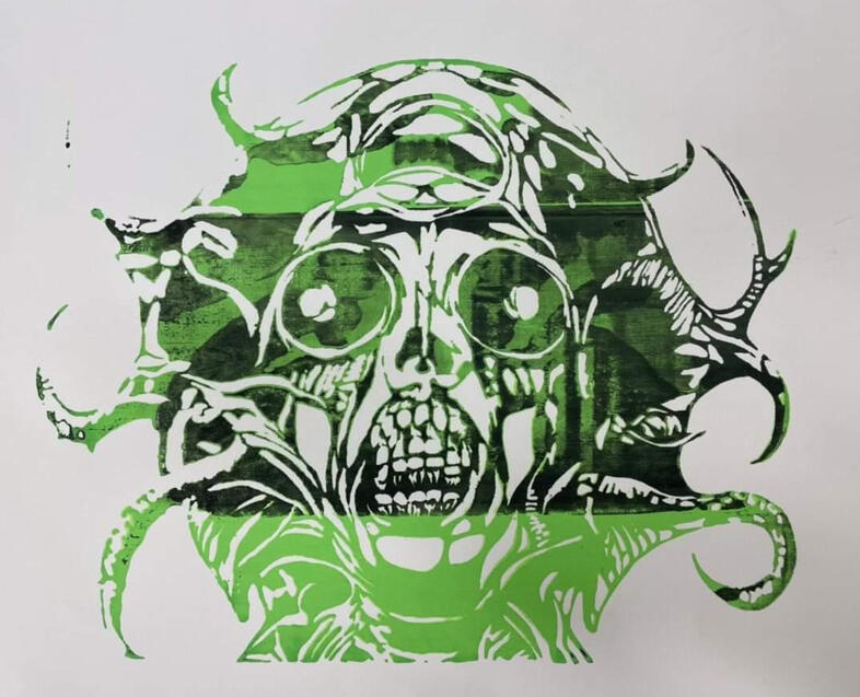 Predator, Silkscreen, 2023